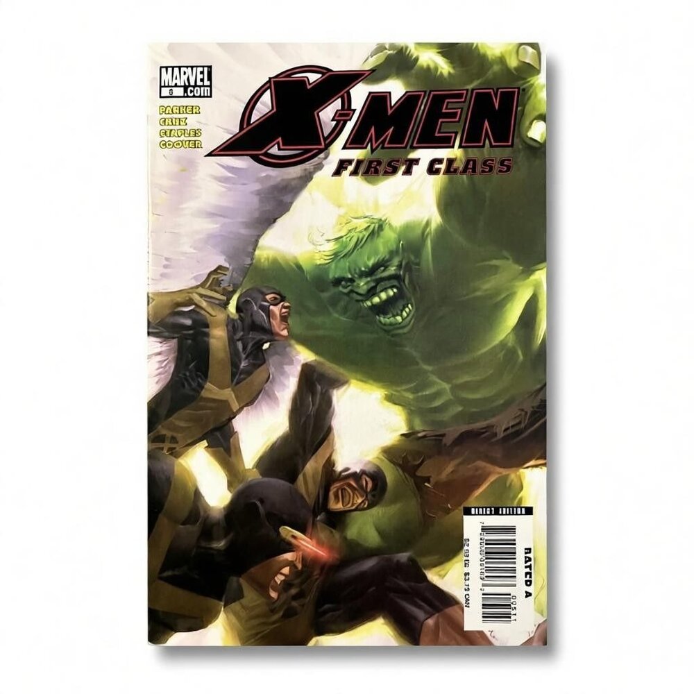 X-Men First Class #5 First Print Marvel Comic (2007) Cyclops Jean Grey Hulk